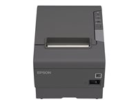 Epson TM T88V - Imprimante de reçus - thermique en ligne - Rouleau (7,95 cm) - 180 x 180 ppp - jusqu'à 300 mm/sec - USB 2.0, LAN - gris foncé C31CA85654
