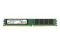 Micron - DDR4 - module - 16 Go - DIMM 288 broches Profil très bas - 3200 MHz / PC4-25600 - CL22 - 1.2 V - mémoire sans tampon - ECC MTA18ADF2G72AZ-3G2R1R