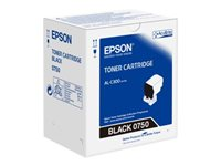 Epson - Noir - original - cartouche de toner - pour Epson AL-C300; AcuLaser C3000; WorkForce AL-C300 C13S050750