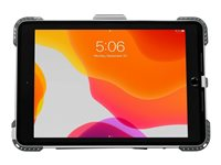 Targus SafePort Rugged - Boîtier de protection pour tablette - robuste - polycarbonate, polyuréthanne thermoplastique (TPU) - gris - 10.2" - pour Apple 10.2-inch iPad (7ème génération, 8ème génération, 9ème génération) THD49804GLZ