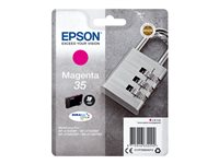 Epson 35 - 9.1 ml - magenta - originale - emballage coque avec alarme radioélectrique/ acoustique - cartouche d'encre - pour WorkForce Pro WF-4720, WF-4720DWF, WF-4725DWF, WF-4730, WF-4740, WF-4740DTWF C13T35834020