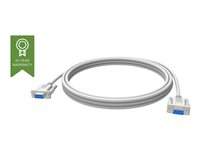 Vision Techconnect - Câble série - DB-9 (F) pour DB-9 (F) - 10 m - blanc TC 10MS