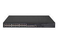 HPE 5130-24G-PoE+-4SFP+ EI - Commutateur - C3 - Géré - 24 x 10/100/1000 + 4 x 10 Gigabit Ethernet / 1 Gigabit Ethernet SFP+ - Montable sur rack - PoE+ (370 W) JG936A