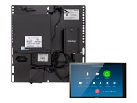 Crestron Flex UC-C100-Z-WM - Pour Zoom Rooms - Integrator Kit - kit de vidéo-conférence (console d'écran tactile, mini PC, convertisseur HDMI vers USB 3.0) - noir - avec Wall Mounted Control Interface UC-C100-Z-WM