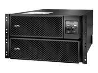 APC Smart-UPS SRT 8000VA RM - Onduleur ( montage en rack ) - CA 230 V - 8000 Watt - 8000 VA - Ethernet 10/100, USB - connecteurs de sortie : 14 - 6U - noir SRT8KRMXLI