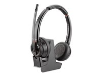 Poly Savi 8200 Series W8220-M - Microsoft - micro-casque - sur-oreille - DECT / Bluetooth - sans fil - Suppresseur de bruit actif - Certifié pour Microsoft Teams 207326-02