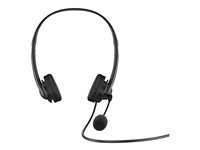 HP G2 - Micro-casque - sur-oreille - filaire - jack 3,5mm - noir ombré - pour Portable 1040 G9, 245 G9, 256 G8, 25X G9, 64X G9, 65X G9, 860 G9; ProBook 44X G9, 45X G9 428H6AA