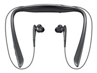 Samsung Level U Pro EO-BN920 - Écouteurs avec micro - intra-auriculaire - tour de cou - Bluetooth - sans fil - noir EO-BN920CBEGWW