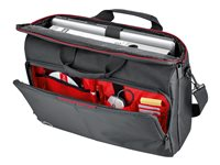 Fujitsu Prestige Top Case 15 - Sacoche pour ordinateur portable - 15.6" - noir, rouge - pour LIFEBOOK E459, E559, U7510, U759 S26391-F1194-L50
