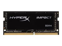 HyperX Impact - DDR4 - module - 16 Go - SO DIMM 260 broches - 3200 MHz / PC4-25600 - CL20 - 1.2 V - mémoire sans tampon - non ECC HX432S20IB/16