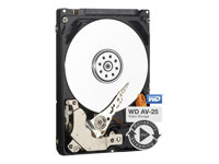 WD AV-25 WD5000LUCT - Disque dur - 500 Go - interne - 2.5" - SATA 3Gb/s - 5400 tours/min - mémoire tampon : 16 Mo WD5000LUCT
