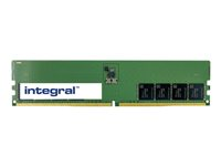 Integral - DDR5 - module - 32 Go - DIMM 288 broches - 4800 MHz / PC5-38400 - CL40 - 1.1 V - mémoire sans tampon - on-die ECC IN5T32GNHRBX
