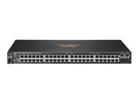 HPE Aruba 2530-48 - Commutateur - Géré - 48 x 10/100 + 2 x Gigabit SFP + 2 x 10/100/1000 - de bureau, Montable sur rack, fixation murale J9781A