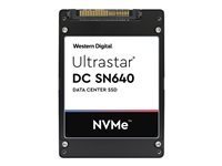 WD Ultrastar DC SN640 WUS4BB019D7P3E1 - SSD - 1920 Go - interne - 2.5" - U.2 PCIe 3.1 x4 (NVMe) 0TS1961