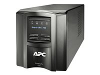 APC Smart-UPS 750 LCD - Onduleur - CA 120 V - 500 Watt - 750 VA - RS-232, USB - connecteurs de sortie : 6 - noir SMT750
