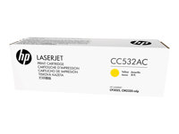 HP 304A - Jaune - originale - LaserJet - cartouche de toner (CC532A) Contract - pour Color LaserJet CM2320fxi, CM2320n, CM2320nf, CP2025, CP2025dn, CP2025n, CP2025x CC532AC