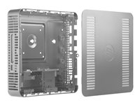 HP Desktop Mini LockBox - Système d'armoire pour PC - montable sur mur, montable sous bureau - noir Jack - pour EliteDesk 705 G3 (mini bureau); ProDesk 400 G3 (mini bureau), 600 G2 P1N78AA