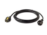 APC - Câble d'alimentation - IEC 60320 C19 pour power CEE 7/7 (M) - CA 240 V - 16 A - 3 m - noir - pour P/N: SMT2200I-AR, SMT2200R2I-AR, SMT3000I-AR, SMT3000R2I-AR, SRT1500XLI, SRT2200XLI-KR AP8755
