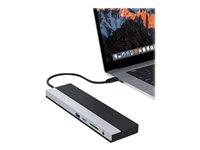 DLH Energy DY-TU4409 - Station d'accueil - USB-C - VGA, HDMI, DP - 1GbE DY-TU4409