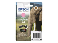Epson 24 - 5.1 ml - magenta clair - originale - emballage coque avec alarme radioélectrique - cartouche d'encre - pour Expression Photo XP-55, 750, 760, 850, 860, 950, 960, 970; Expression Premium XP-750, 850 C13T24264022