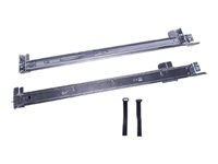 Dell Customer Kit - Kit de rails pour armoire - 2 montants - 1U - pour PowerSwitch N2224, N2248, N3208, N3224, N3248 770-BDLH