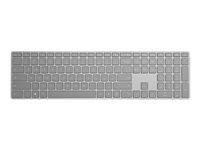 Microsoft Modern Keyboard with Fingerprint ID - Clavier - sans fil - USB, Bluetooth 4.0 - français - gris - commercial 4RL-00006