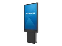 Peerless-AV Outdoor Digital Menu Board KOF546-1OHF - Pied - pour panneau LCD à affichage numérique - verrouillable - noir mat - Taille d'écran : 46" - pour Samsung OH46F KOF546-1OHF