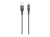 Urban Factory - Câble Lightning - USB mâle pour Lightning mâle - 3 m - gris sidéral - pour Apple iPad/iPhone/iPod (Lightning) CID66UF