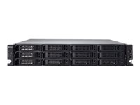 BUFFALO TeraStation 7120r Enterprise - Serveur NAS - 12 Baies - 48 To - rack-montable - SATA 6Gb/s - HDD 4 To x 12 - RAID 0, 1, 5, 6, 10, JBOD, 51, 61 - RAM 8 Go - Gigabit Ethernet - iSCSI - 2U TS-2RZH48T12D-EU