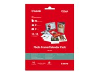 Canon Photo Frame/Calendar Pack PFC-101 - 130 x 180 mm - 275 g/m² - 20 feuille(s) kit papier photo 2311B054