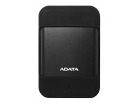 ADATA Durable HD700 - Disque dur - chiffré - 2 To - externe (portable) - 2.5" - USB 3.1 - AES 256 bits - noir AHD700-2TU31-CBK