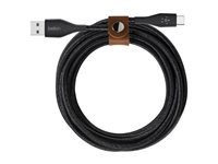 Belkin DuraTek Plus - Câble USB - 24 pin USB-C (M) pour USB (M) - 1.22 m - noir F2CU069BT04-BLK