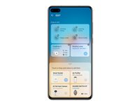 Huawei P40 - 5G smartphone - double SIM - RAM 8 Go / Mémoire interne 128 Go - Carte NM - écran OEL - 6.1" - 2340 x 1080 pixels - 3 x caméras arrière 50 MP, 16 MP, 8 MP - 2x front cameras 32 MP - noir 51095EHN