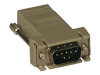 Tripp Lite Modular Serial Adapter to Ethernet Console Server - Adaptateur série - DB-9 (M) pour RJ-45 (F) - vis moletées - beige B090-A9M