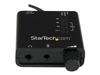 StarTech.com Carte Son Externe USB avec sortie SPDIF Audio Numérique - Convertisseur DAC USB Audio Stéréo - Enregistrement 96KHz/24-bit - Carte son - 24 bits - 96 kHz - stéreo - USB 2.0 - pour P/N: MU15MMS, MU6MMS ICUSBAUDIO2D