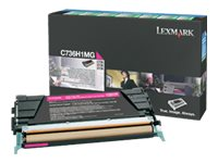 Lexmark - À rendement élevé - magenta - original - cartouche de toner LRP - pour Lexmark CS736dn, CS748de 24B5805