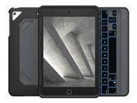ZAGG Rugged Book - Clavier et étui - rétro-éclairé - Bluetooth - Français - noir clavier, noir étui - pour Apple iPad mini; iPad mini 2; 3; 4; 5 103104045