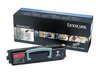Lexmark - Noir - original - cartouche de toner - pour Lexmark X340 MFP, X340n, X342n MFP X340A21G