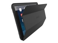 ZAGG Rugged Messenger Case - Protection à rabat pour tablette - robuste - polycarbonate, polyuréthanne thermoplastique (TPU) - 9.7" - pour Apple 9.7-inch iPad (5ème génération, 6ème génération) ID8ZEC-BK0