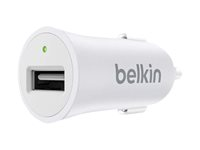 Belkin MIXIT Car Charger - Adaptateur d'alimentation pour voiture - 2.4 A (USB) - blanc F8M730BTWHT