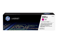 HP 201X - À rendement élevé - magenta - original - LaserJet - cartouche de toner (CF403X) - pour Color LaserJet Pro M252dn, M252dw, M252n, MFP M277c6, MFP M277dw, MFP M277n CF403X