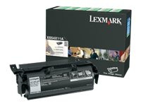 Lexmark - Noir - original - cartouche de toner - pour Lexmark XS651de, XS652de, XS654de, XS656dte, XS658dfe, XS658dme 24B5875