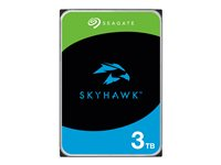 Disque dur de surveillance Seagate SkyHawk ST3000VX015 - Disque dur - 3 To - interne - SATA 6Gb/s - mémoire tampon : 256 Mo ST3000VX015