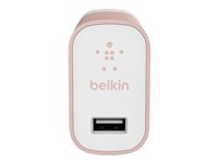 Belkin MIXIT Home Charger - Adaptateur secteur - 2.4 A (USB) - rose gold F8M731VFC00