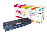 OWA - Noir - compatible - remanufacturé - cartouche de toner (alternative pour : HP 85A) - pour Canon i-SENSYS LBP6020, LBP6030; HP LaserJet Pro M1132, M1136, P1102, P1104, P1108, P1109 K15354OW