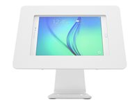 Compulocks Rokku 360 iPad 9.7" / Galaxy Tab A 9.7" / S2 9.7" / S3 9.7" Counter Top Kiosk White - Kit de montage (support, enceinte) - pour tablette - verrouillable - aluminium - blanc - Taille d'écran : 9.7" - Interface de montage : 100 x 100 mm 303W260ROKW
