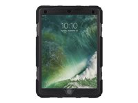 Griffin Survivor All-Terrain - Boîtier de protection pour tablette - robuste - silicone, polycarbonate, PET - noir, fumé - pour Apple 10.5-inch iPad Pro GB43427