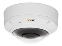 AXIS M3027-PVE Network Camera - Caméra de surveillance réseau - dôme - extérieur - à l'épreuve du vandalisme / résistant aux intempéries - couleur (Jour et nuit) - 1920 x 1080 - montage M12 - iris fixe - LAN 10/100 - MJPEG, H.264 - High PoE 0556-001