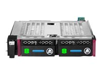 HPE Dual Mixed Use - SSD - 480 Go (2 x 240 Go M.2) - échangeable à chaud - 2.5" - SATA 6Gb/s - intégré en usine - avec HPE Smart Carrier M.2 P06607-K21#0D1