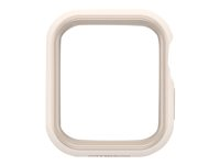 OtterBox EXO EDGE - Pare-chocs pour montre intelligente - polycarbonate, TPE - grès beige - pour Apple Watch (44 mm) 77-63601